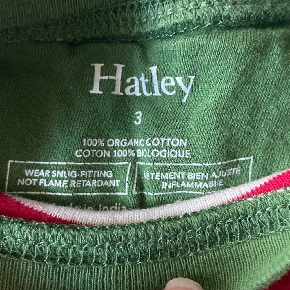 Hatley Holiday Pines Christmas Tree Striped PJ